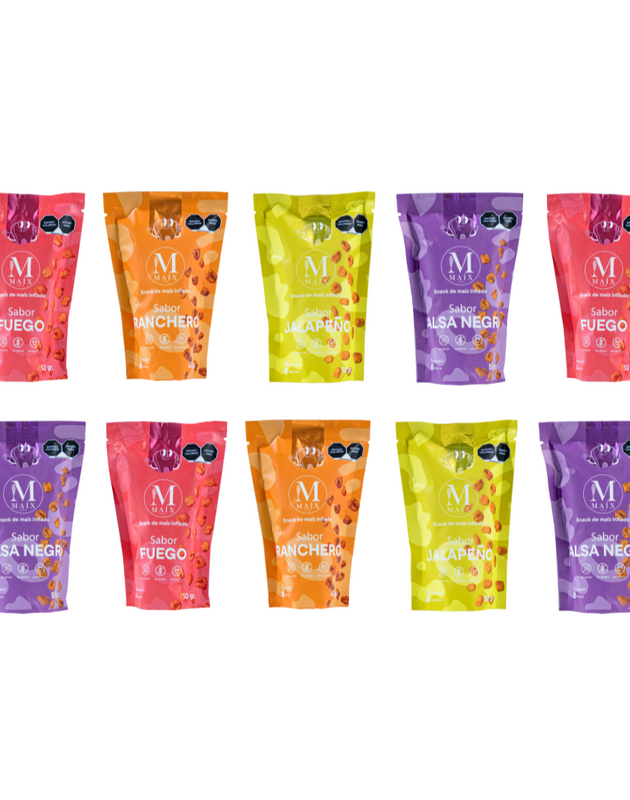 Paquete 10 bolsas 50g.