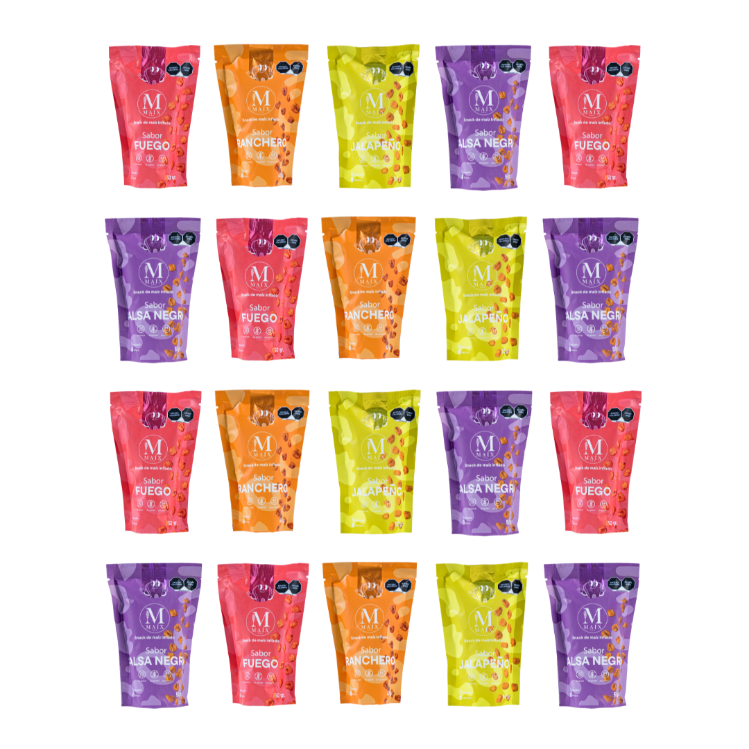 Paquete 20 bolsas 50g.