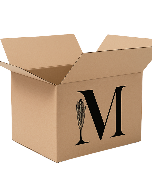 Caja de 100 bolsas 50g para venta.