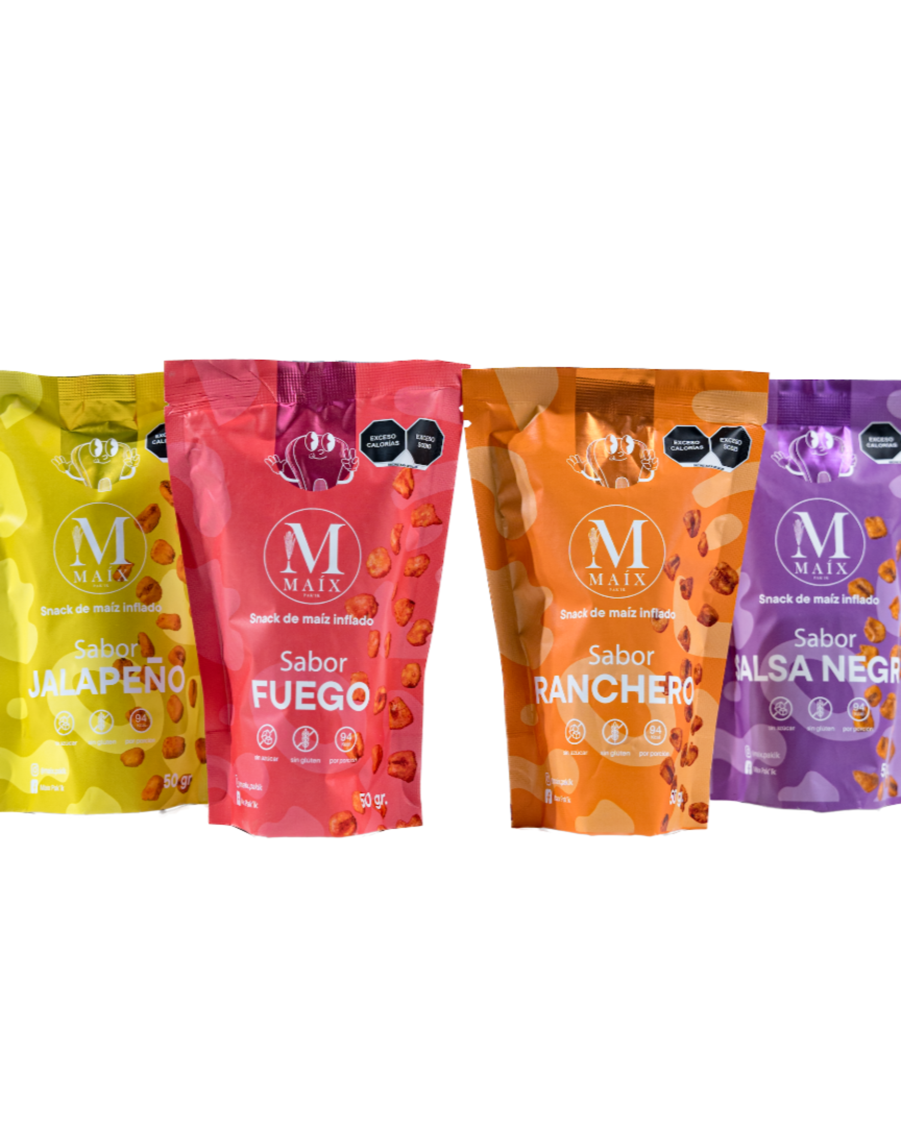 100 bolsas premium 50g.