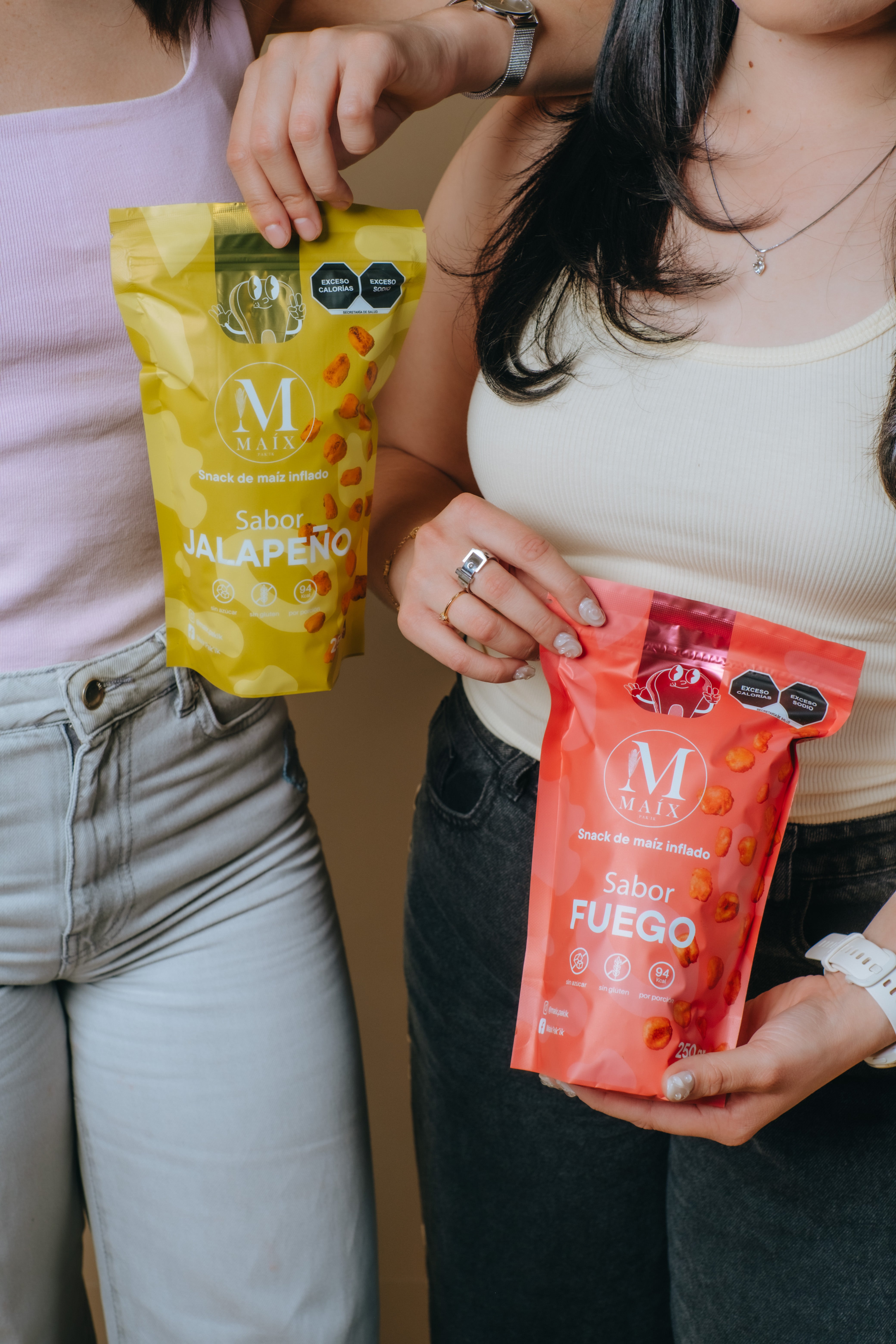 Paquete de 4 bolsas de 250g.