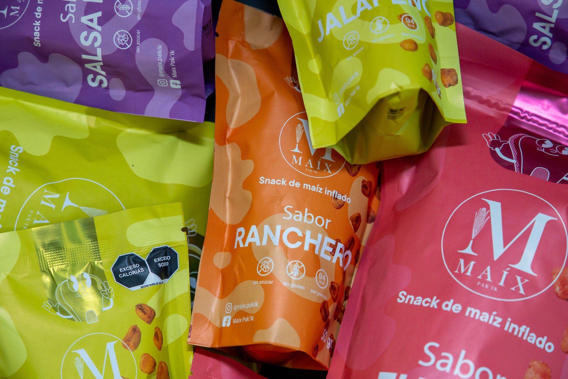 Paquete 10 bolsas 50g.